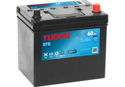 Аккумулятор  Tudor 6CT-60 Аз ASIA Start-and-Stop EFB  (520EN) (евро) TL604