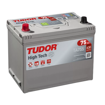 Акумулятор Tudor 6CT-75 Аз ASIA HIGH-TECH  (630EN) TA755