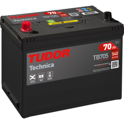 Аккумулятор  Tudor 6CT-70 Аз ASIA TECHNICA  (540EN) TB705