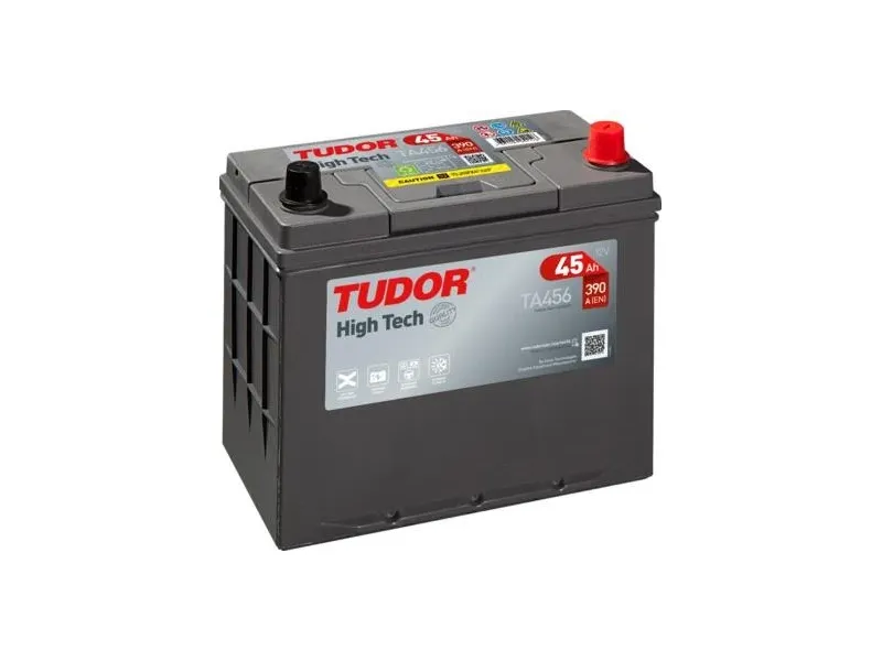 Аккумулятор  Tudor 6CT-45 Аз ASIA HIGH-TECH  (390EN) (евро) TA456