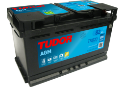 Аккумулятор  Tudor 6CT-82 Аз Start-and-Stop AGM  (800EN) (евро) TK820