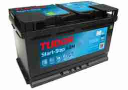 Аккумулятор  Tudor 6CT-80 Аз Start-and-Stop AGM  (800EN) (евро) TK800
