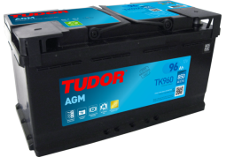 Аккумулятор  Tudor 6CT-96 Аз Start-and-Stop AGM  (850EN) (евро) TK960