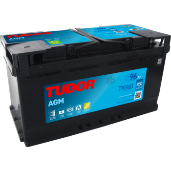 Акумулятор Tudor 6CT-96 Аз Start-and-Stop AGM  (850EN) (євро) TK960