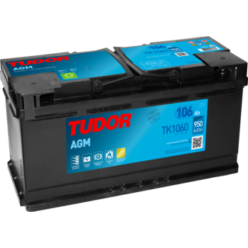Акумулятор Tudor 6CT-106 Аз Start-and-Stop AGM  (950EN) (євро) TK1060