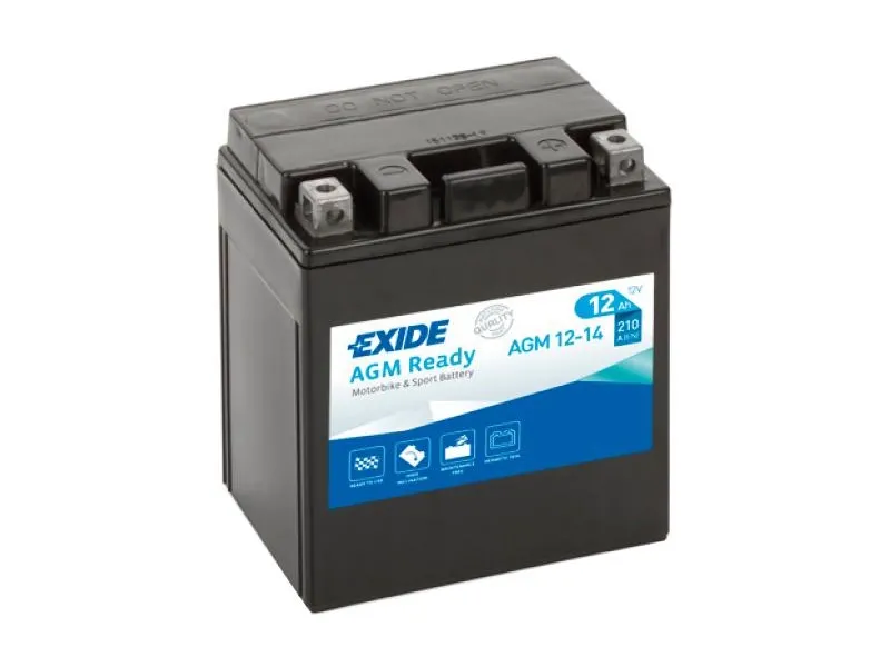 Аккумулятор  Exide Moto 6MTC-12 Аз AGM12-14 (210EN) (евро) 12V