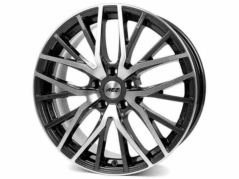 Диск Aez Panama Dark Gunmetal Polished R20 W8.0 PCD5x108 ET45.0 DIA63.4