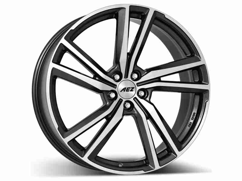 Диск Aez North Dark Gunmetal Polished R20 W8.5 PCD5x112 ET45.0 DIA70.1