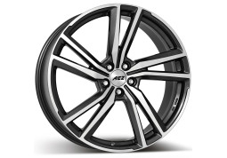 Диск Aez North Dark Gunmetal Polished R18 W7.5 PCD5x108 ET50.5 DIA63.4