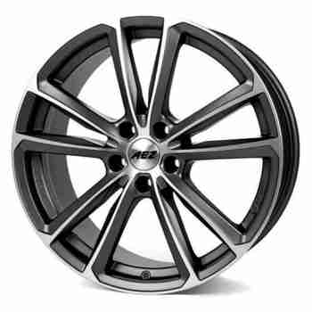 Диск Aez Tioga Graphite Matt Polished R17 W7.0 PCD5x112 ET38.0 DIA70.1