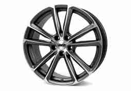 Диск Aez Tioga Graphite Matt Polished R18 W7.5 PCD5x108 ET48.0 DIA70.1