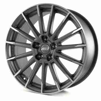 Диск Aez Atlanta Titan Matt Graphite Polished R19 W8.5 PCD5x114.3 ET40.0 DIA64.1