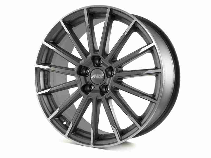 Диск Aez Atlanta Titan Matt Graphite Polished R19 W8.5 PCD5x114.3 ET40.0 DIA64.1