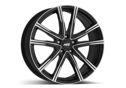 Диск Aez Montreal Dark Black Polished R18 W7.0 PCD5x100 ET51.0 DIA57.1