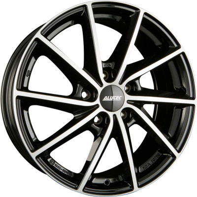 Диск Alutec Singa Diamond Black Front Polished R16 W6.5 PCD5x114.3 ET50 DIA67.1