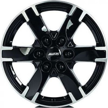 Диск Alutec Titan Diamond Black Front Polished R17 W7.5 PCD6x139.7 ET38 DIA67.1