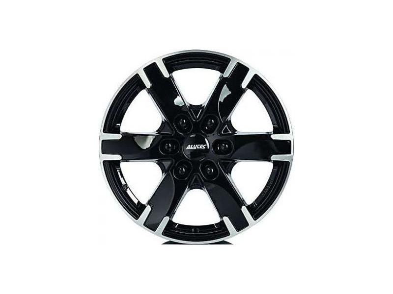 Диск Alutec Titan Diamond Black Front Polished R17 W7.5 PCD6x139.7 ET38 DIA67.1