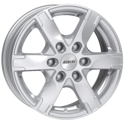 Диск Alutec Titan Polar Silver R17 W7.5 PCD6x139.7 ET38 DIA67.1