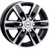 Диск Autec Quantro Black Polished R18 W7.5 PCD5x160 ET50 DIA65.1