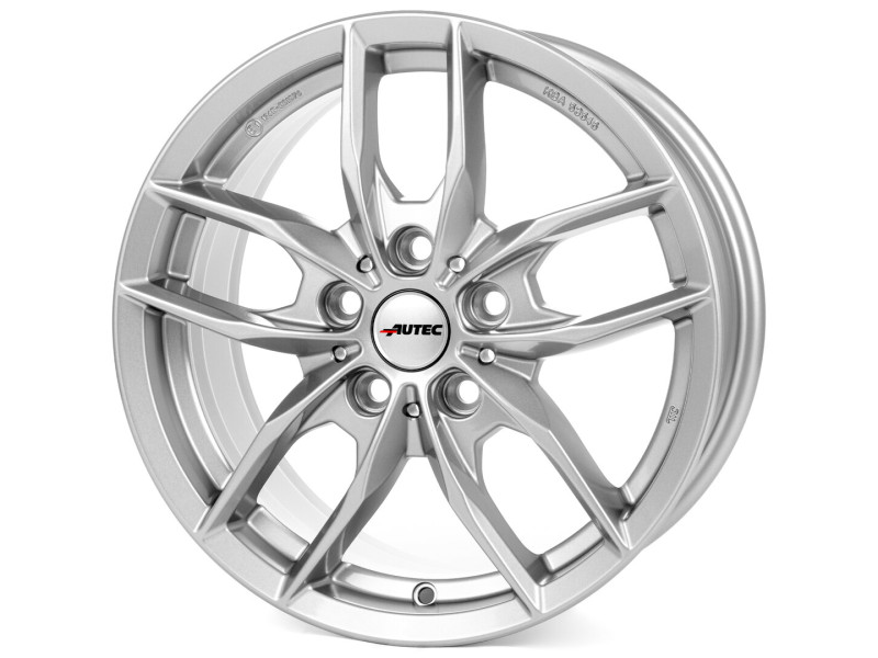 Диск Autec Bavaris Brilliant Silver R16 W6.5 PCD5x112 ET54 DIA66.6