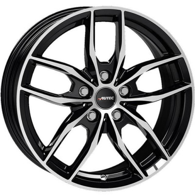 Диск Autec Bavaris Black Polished R17 W7.5 PCD5x112 ET54 DIA66.6