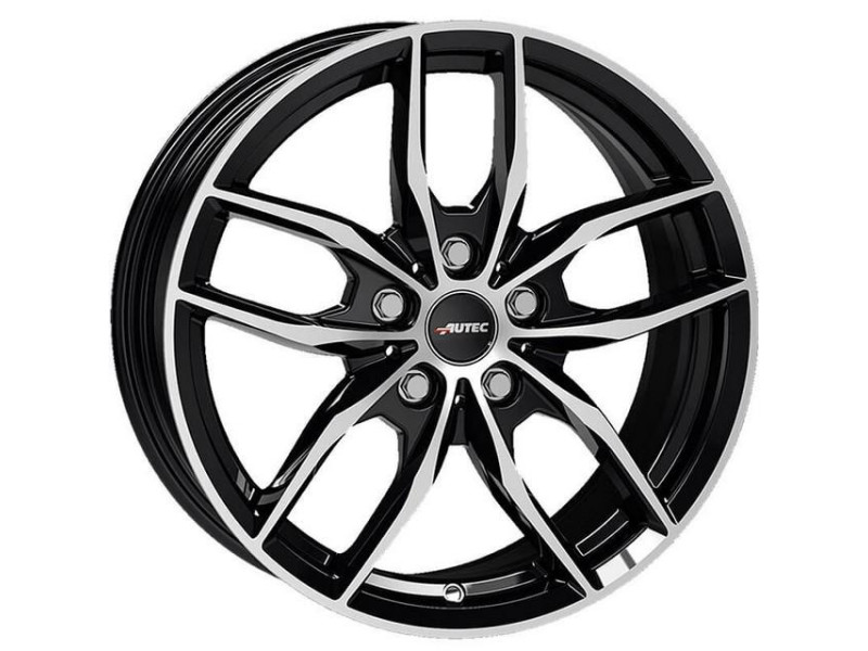 Диск Autec Bavaris Black Polished R18 W7.5 PCD5x112 ET25 DIA66.6