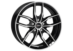 Диск Autec Bavaris Black Polished R17 W7.5 PCD5x112 ET52 DIA66.6