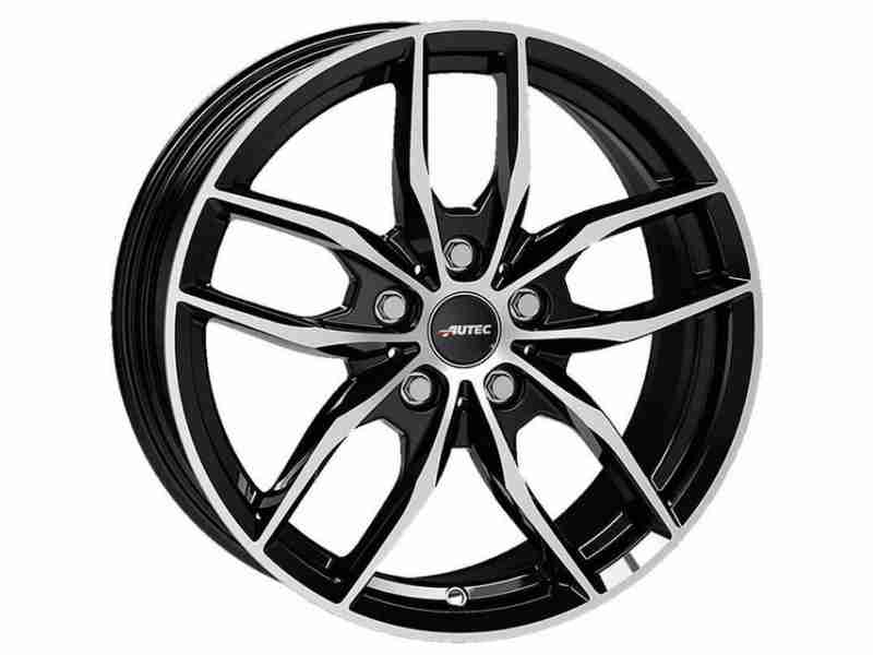 Диск Autec Bavaris Black Polished R17 W7.5 PCD5x112 ET52 DIA66.6