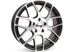 Диск Autec Hexano Black Matt Polished R16 W7.0 PCD5x115 ET40 DIA70.2