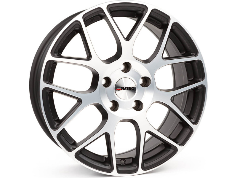Диск Autec Hexano Black Matt Polished R16 W7.0 PCD5x115 ET40 DIA70.2