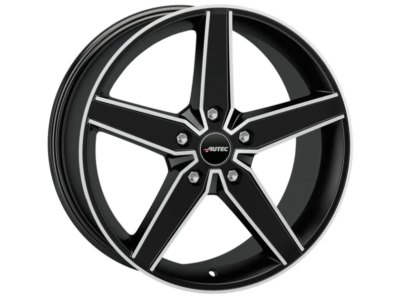 Диск Autec Delano Black Matt Polished R17 W7.5 PCD5x112 ET35 DIA70.0