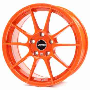 Диск Autec Wizard Racing Orange R16 W7.0 PCD5x100 ET48 DIA57.1