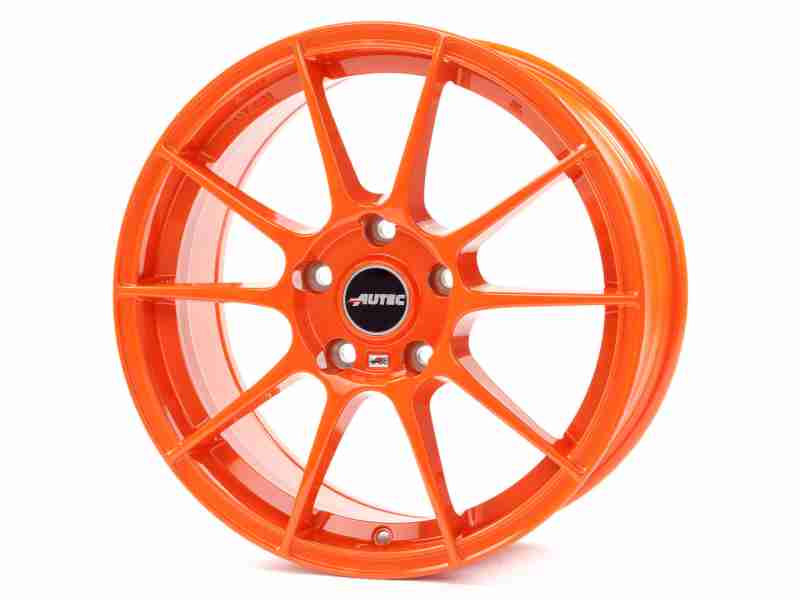 Диск Autec Wizard Racing Orange R16 W7.0 PCD5x100 ET48 DIA57.1