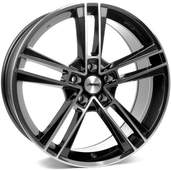Диск Autec Rias Black Metallic Polished R19 W8.5 PCD5x112 ET40 DIA70.0