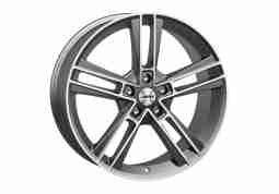 Диск Autec Rias Titanium Silver Matt Polished R19 W8.5 PCD5x108 ET45 DIA70.0