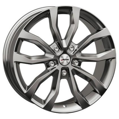 Диск Autec Uteca Titanium Silver R22 W9.5 PCD5x112 ET31 DIA66.5