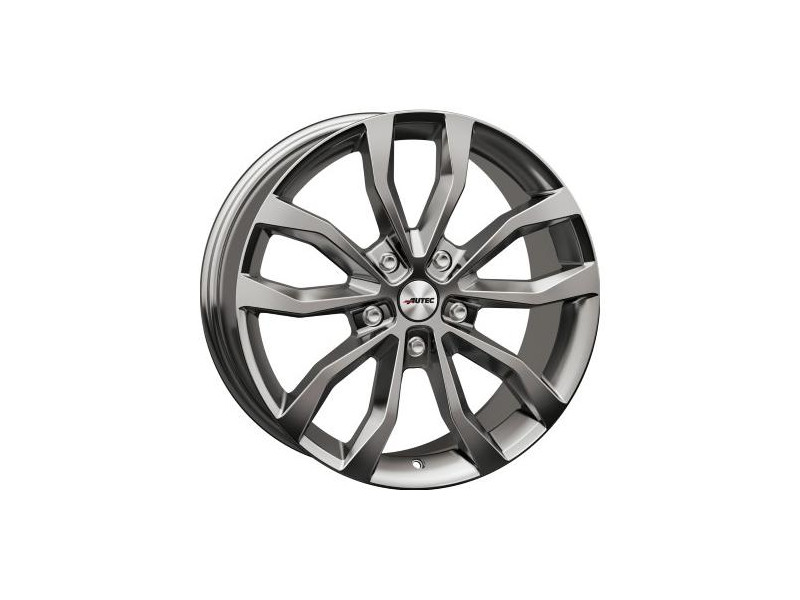 Диск Autec Uteca Titanium Silver R18 W8.0 PCD5x112 ET45 DIA66.5