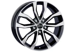 Диск Autec Uteca Black Polished R19 W8.5 PCD5x112 ET45 DIA66.5
