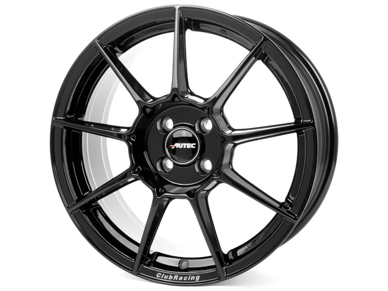 Диск Autec ClubRacing Black R18 W9.5 PCD5x112 ET52 DIA70.0