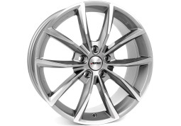 Диск Autec Astana Titanium Silver Polished R19 W8.0 PCD5x108 ET55 DIA63.3