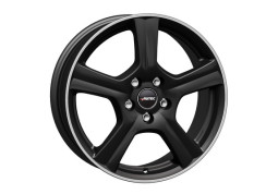 Диск Autec Ionik Black Matt Polished R18 W7.5 PCD5x114.3 ET46 DIA66.1