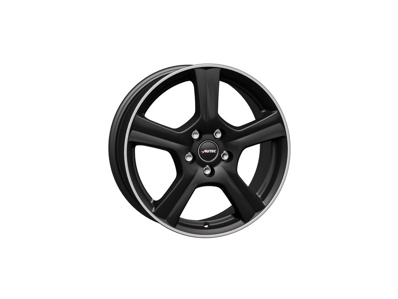 Диск Autec Ionik Black Matt Polished R17 W7.5 PCD5x108 ET52.5 DIA63.3