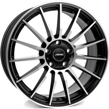 Диск Autec Lamera Black Matt Polished R20 W8.5 PCD5x112 ET40 DIA70.0