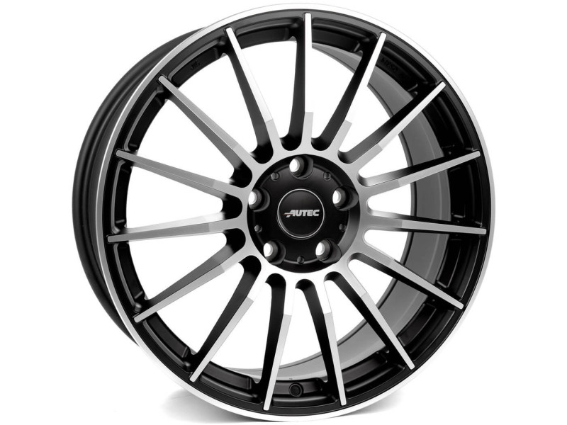 Диск Autec Lamera Black Matt Polished R17 W7.5 PCD5x114.3 ET45 DIA70.0