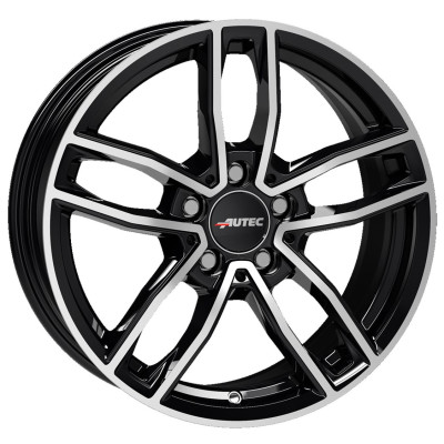 Диск Autec Mercador Black Polished R17 W6.5 PCD5x112 ET34.5 DIA66.5