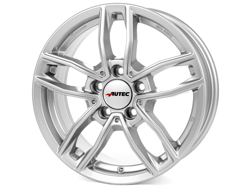 Диск Autec Mercador Brilliant Silver R16 W6.5 PCD5x112 ET38 DIA66.5