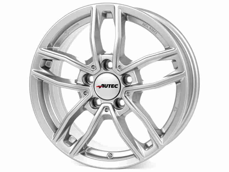 Диск Autec Mercador Brilliant Silver R17 W6.5 PCD5x112 ET34.5 DIA66.5