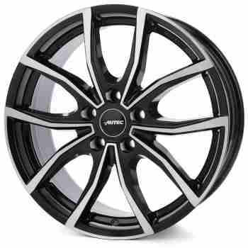 Диск Autec Vidra Black Polished R18 W7.5 PCD5x112 ET50 DIA57.1