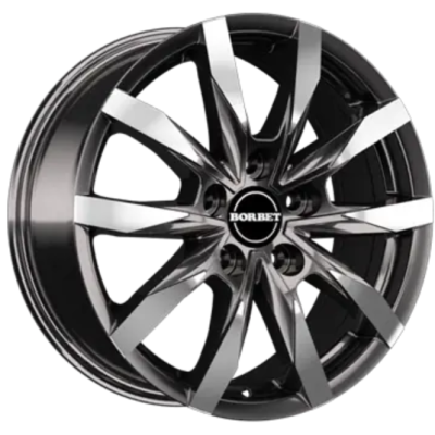 Диск Borbet CW5 W7.5 R18 PCD5x120 ET43 DIA65.1 MAGP