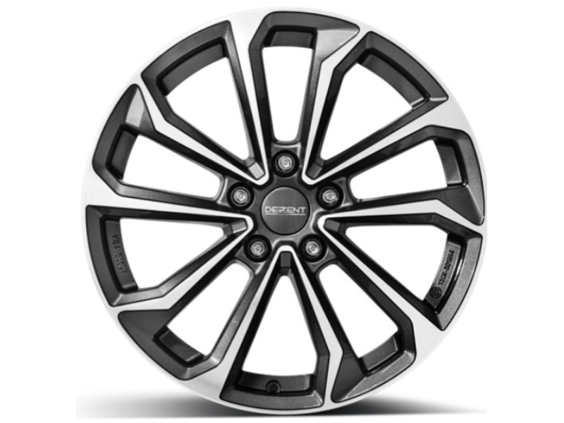 Диск Dezent KS W7.5 R18 PCD5x114.3 ET45 DIA67.1 Dark